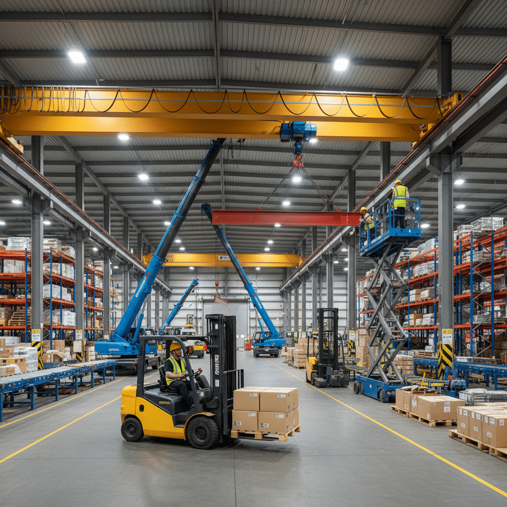 פתרונות עבודה בגובה עם פיגומים חשמליים להשכרה